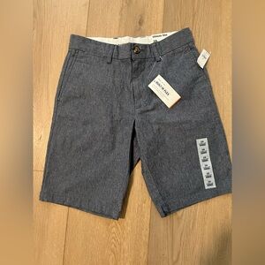 Old Navy Flat Front Gray Men Shorts